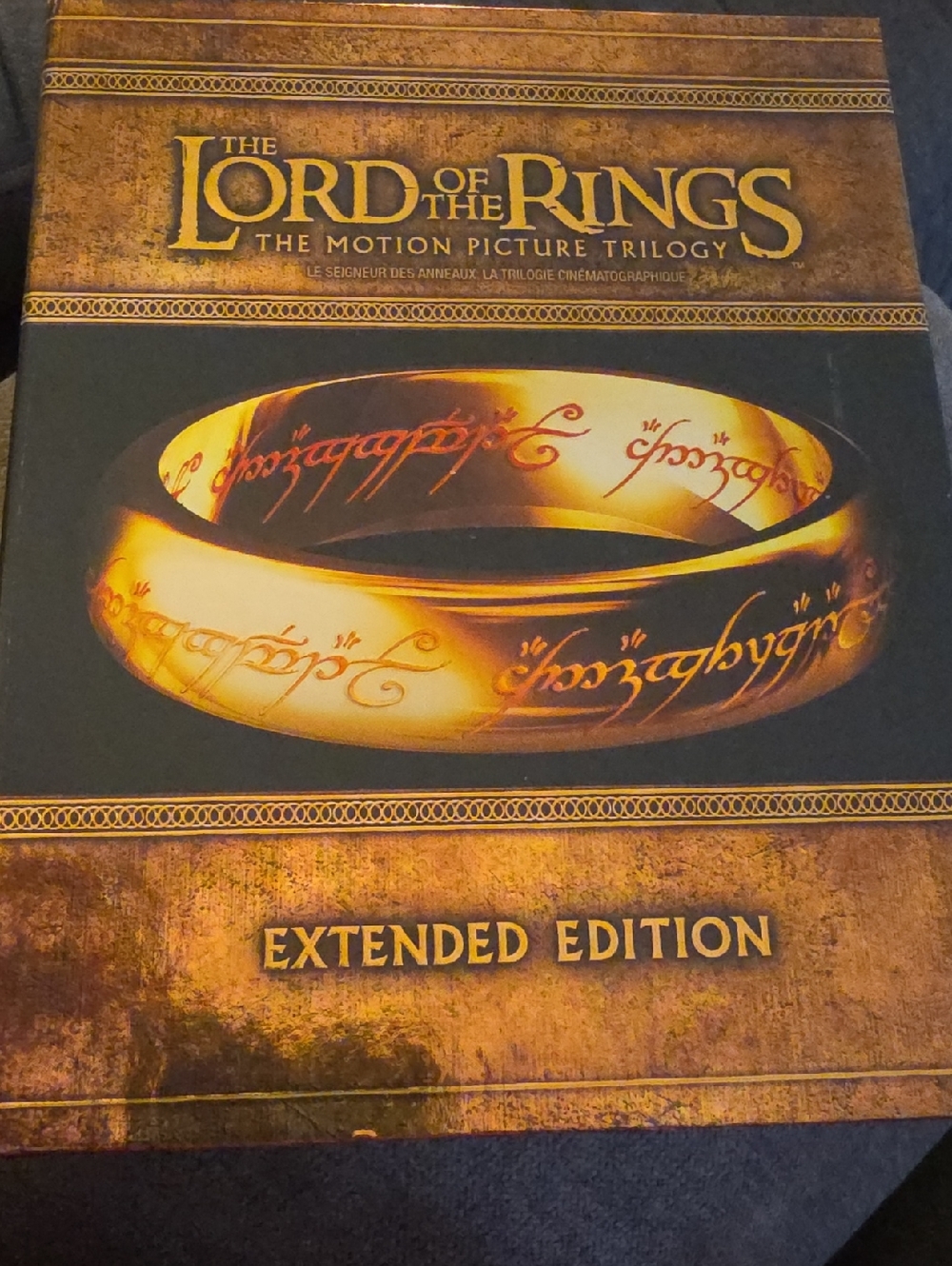 The Lord of the Rings Motion Picture Trilogy - Extended Edition Blue-ray